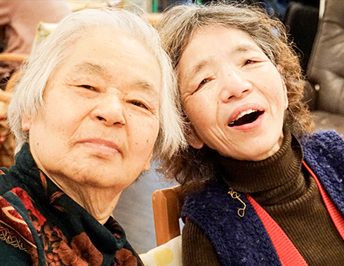 利用者さまの笑顔